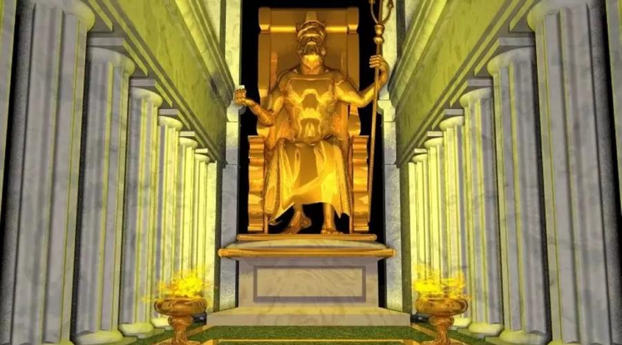 Скульптура фидия из семи чудес света. Храм Зевса в Олимпии — чудо света и хранитель священной рощи