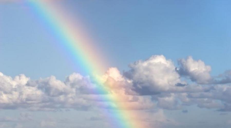 Как образуется радуга на небе для детей. Радуга - волшебный мост между небом и землей