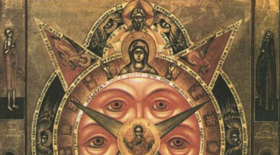 Куда повесить икону всевидящее око. Всевидящее Око: что означает этот символ на православной иконе. Священные образцы христианской иконографии: икона «Всевидящее Око»