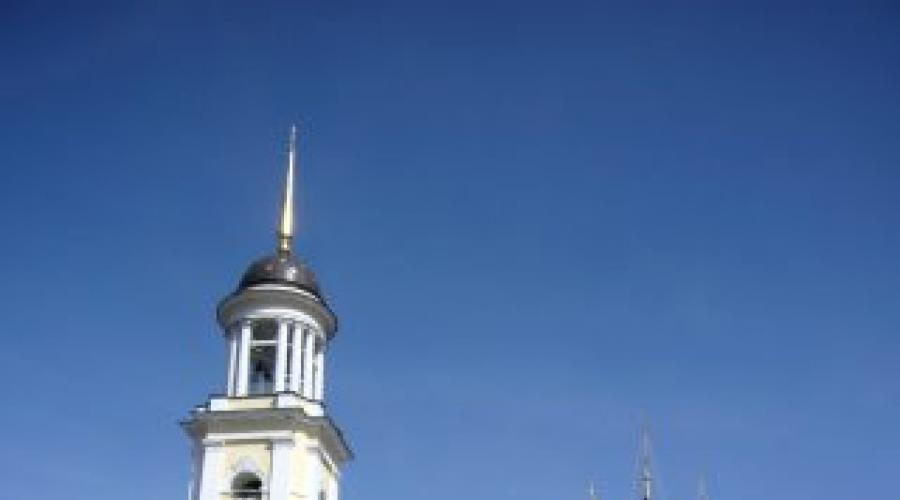Анна зачатьевская церковь и святой источник. Описание Анно-Зачатьевского храма в г. Чехов