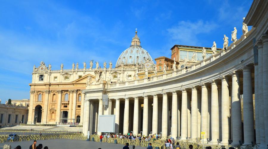  Собор Святого Петра — величайшая христианская церковь в Риме