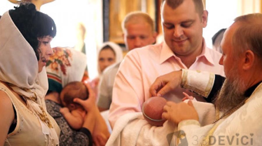 Проведение крещения. Какие нужно знать молитвы? Крестные родители – кому доверить чадо